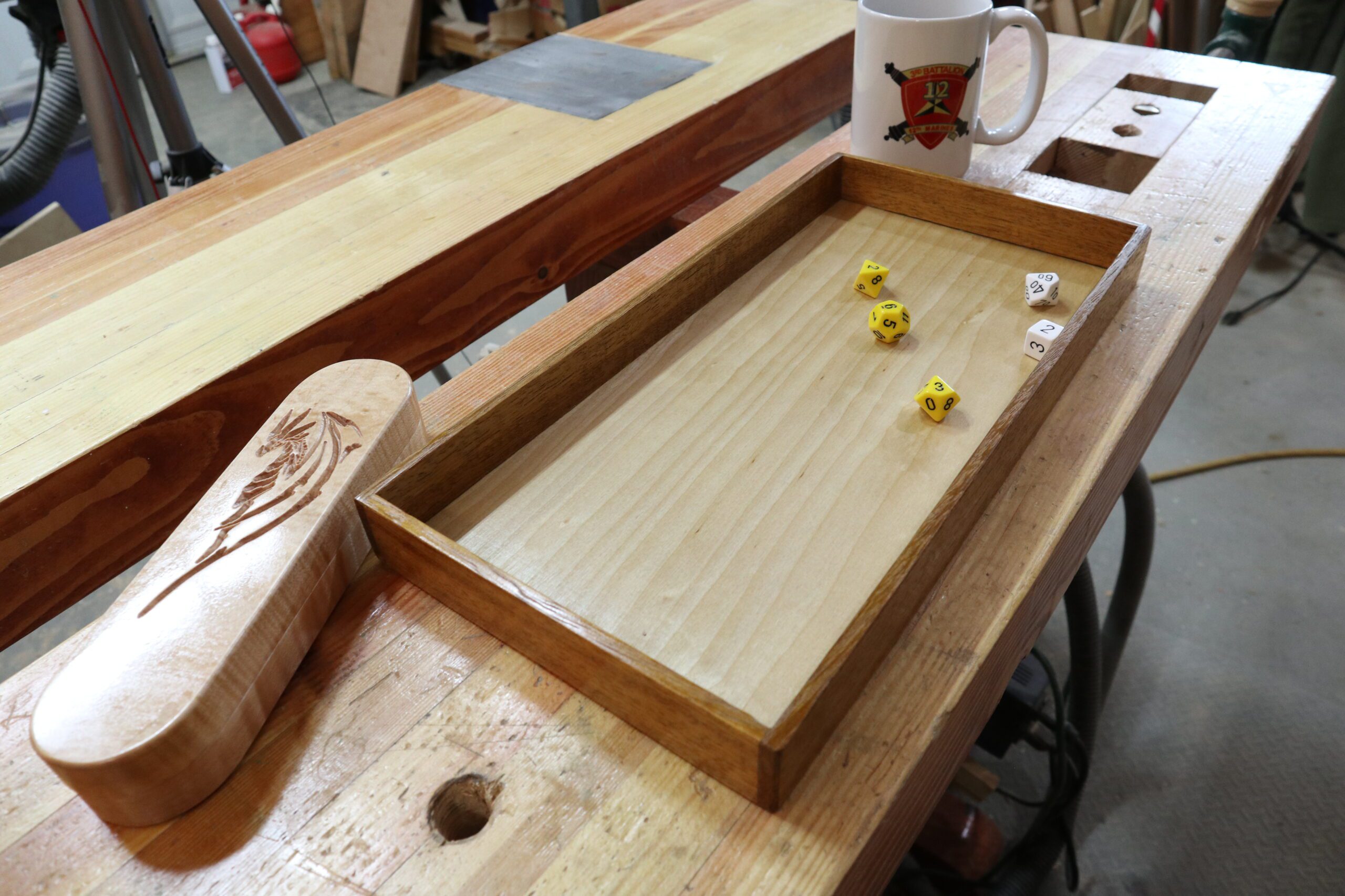 Completed Dice Tray