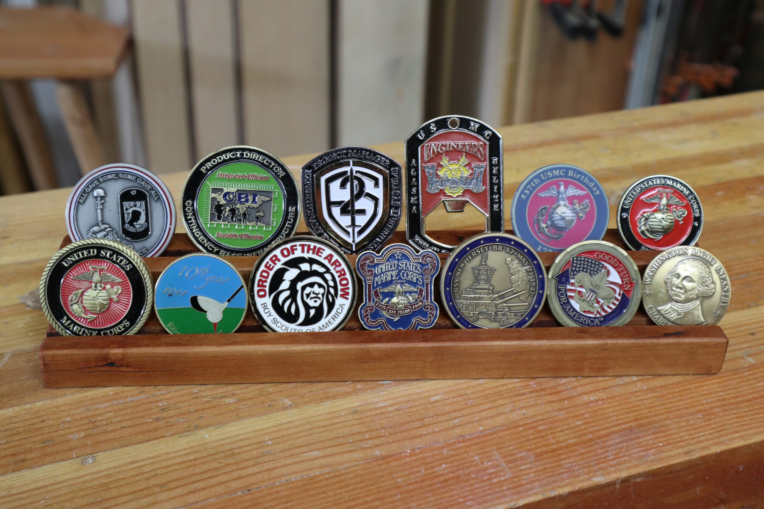 Challenge Coin Display