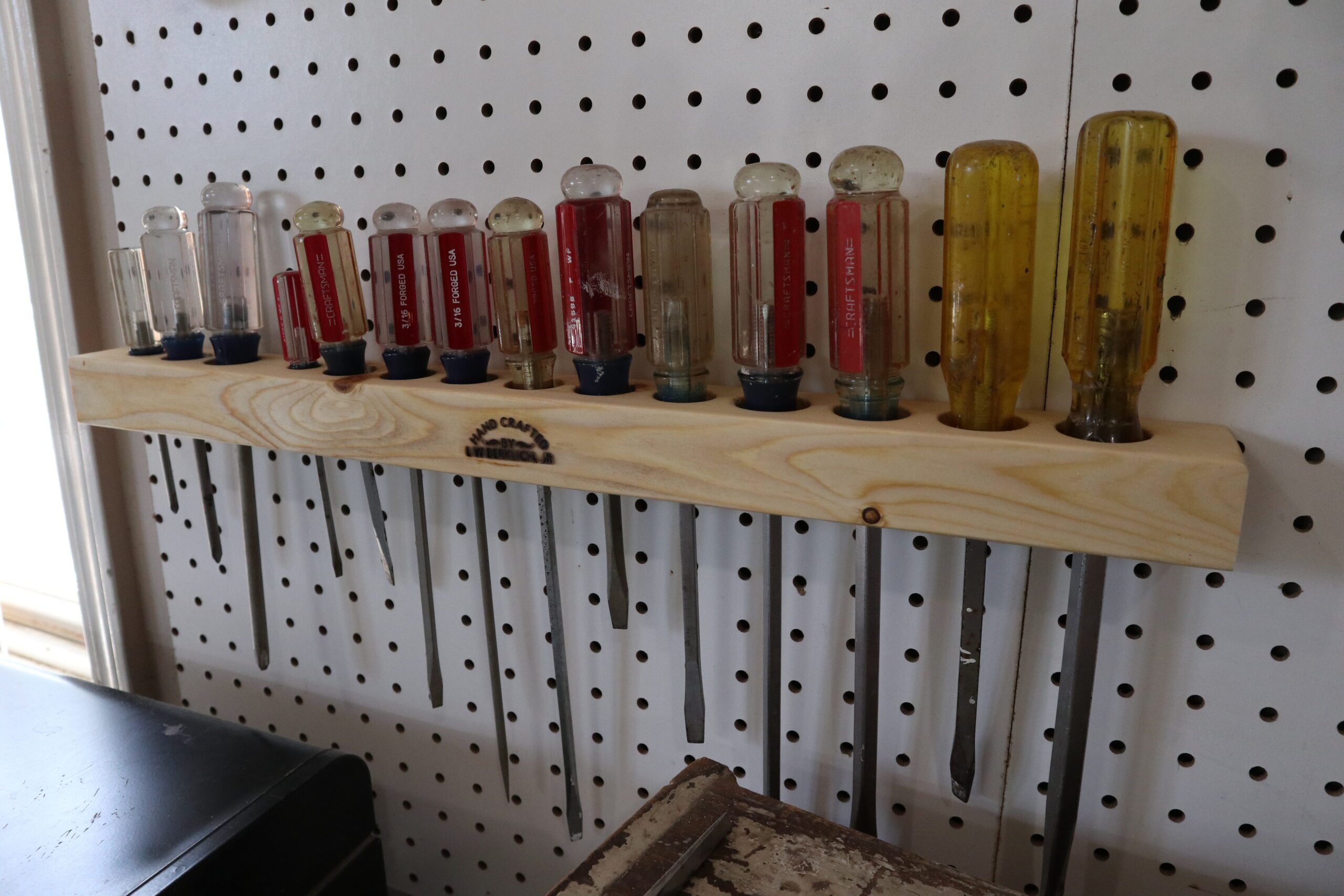 Completed Screwdriver Rack